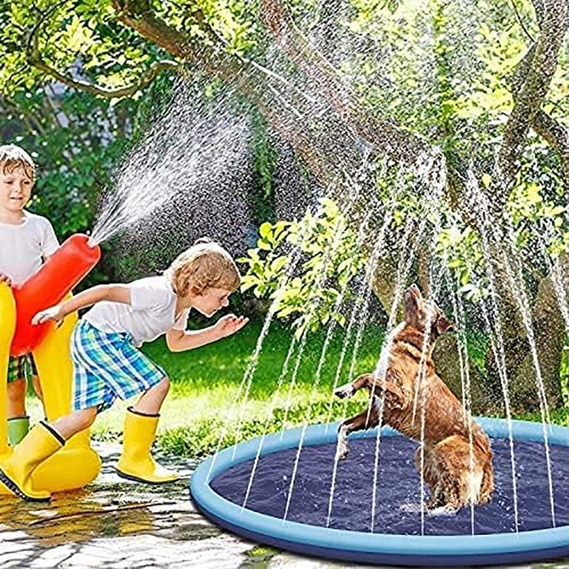 Hundesprinkler Splash Pad – Wasserspaß für heiße Tage!