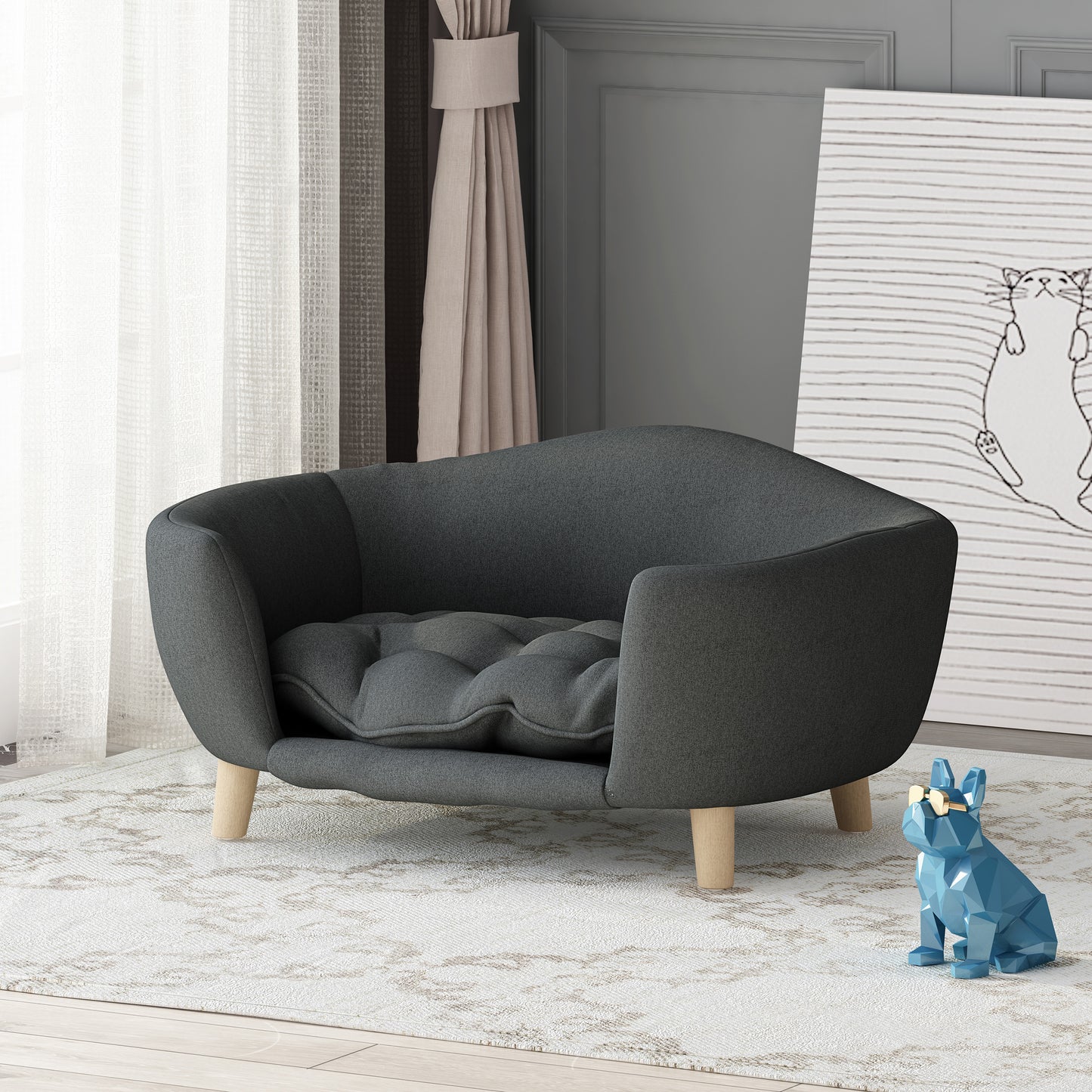 Luxus Hundebett – Eleganz & Komfort für deinen Vierbeiner
