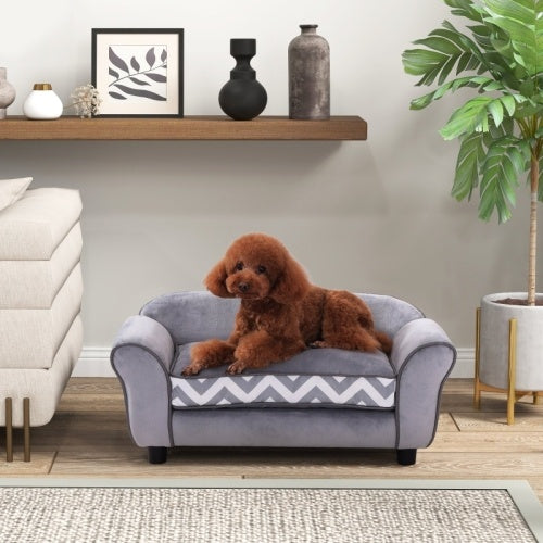 PawHut Haustiersofa – stilvoller Komfort für Hunde & Katzen