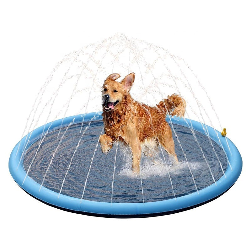 Hundesprinkler Splash Pad – Wasserspaß für heiße Tage!