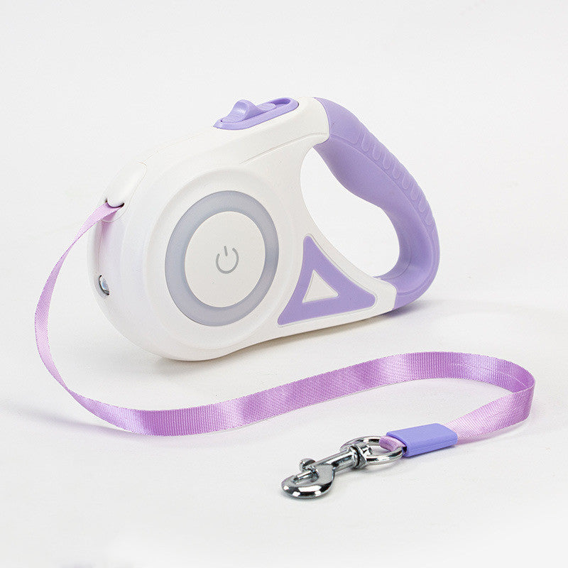 Automatische Leine mit LED & Halsband – Komfort und Sicherheit bei jedem Spaziergang! 🐕💡