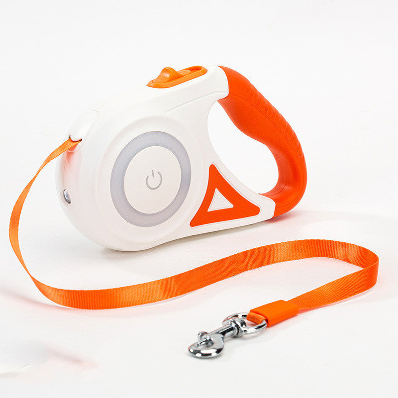 Automatische Leine mit LED & Halsband – Komfort und Sicherheit bei jedem Spaziergang! 🐕💡