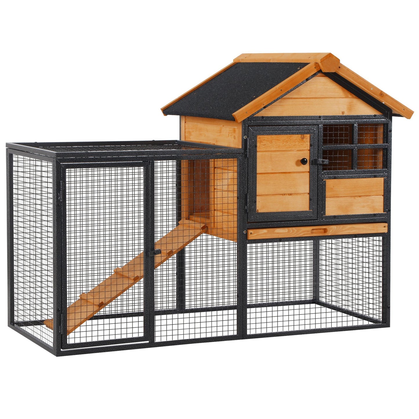 2-Level Luxusstall für Kaninchen & Kleintiere