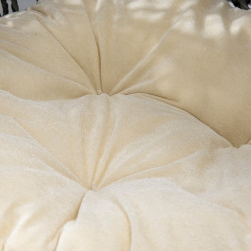 Katzenbett aus Rattan – stilvoll & gemütlich