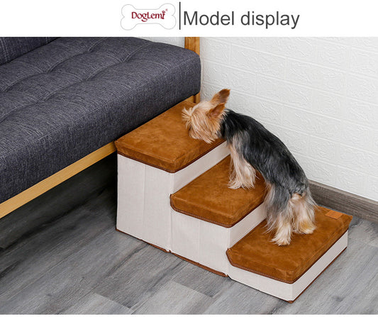 Haustiertreppe – sicher & praktisch für Sofa & Bett