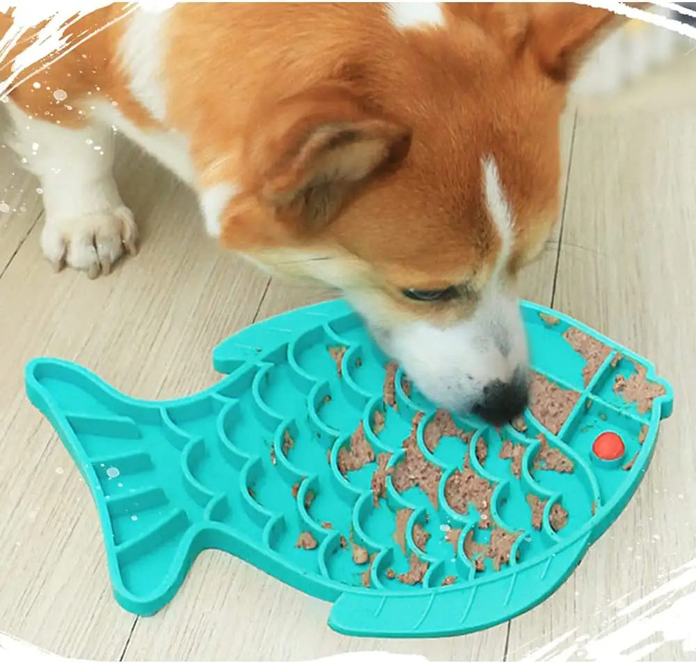 Silikon-Leckmatte für Hunde – Anti-Schlingen & Beschäftigung