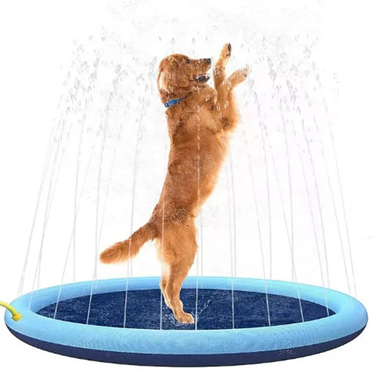 Hundesprinkler Splash Pad – Wasserspaß für heiße Tage!