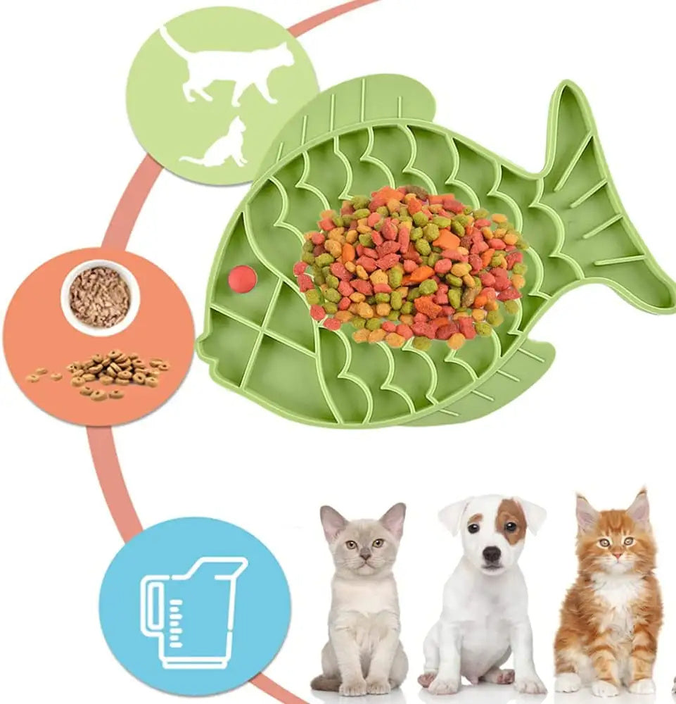 Silikon-Leckmatte für Hunde – Anti-Schlingen & Beschäftigung